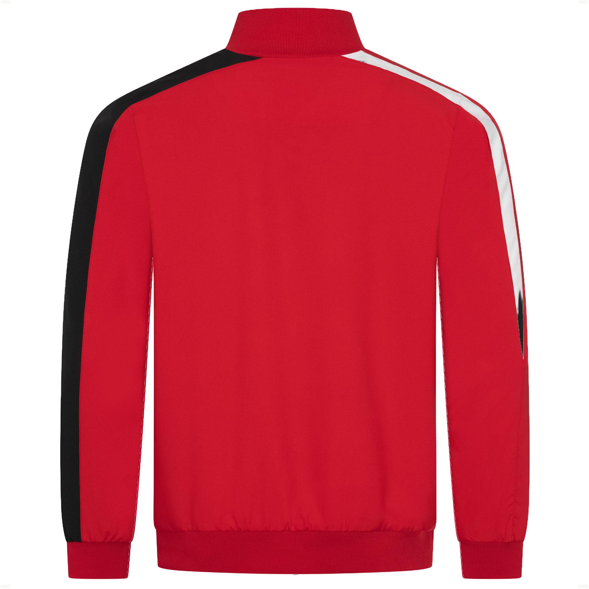 Butterfly Table Tennis Ikoma Tracksuit - Red Jacket - Back